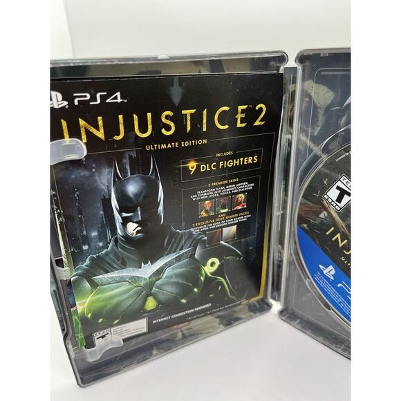Injustice 2: Steelbook Edition (Sony PlayStation 4, 2017) PS4 Complete - Tested - Picture 7 of 10